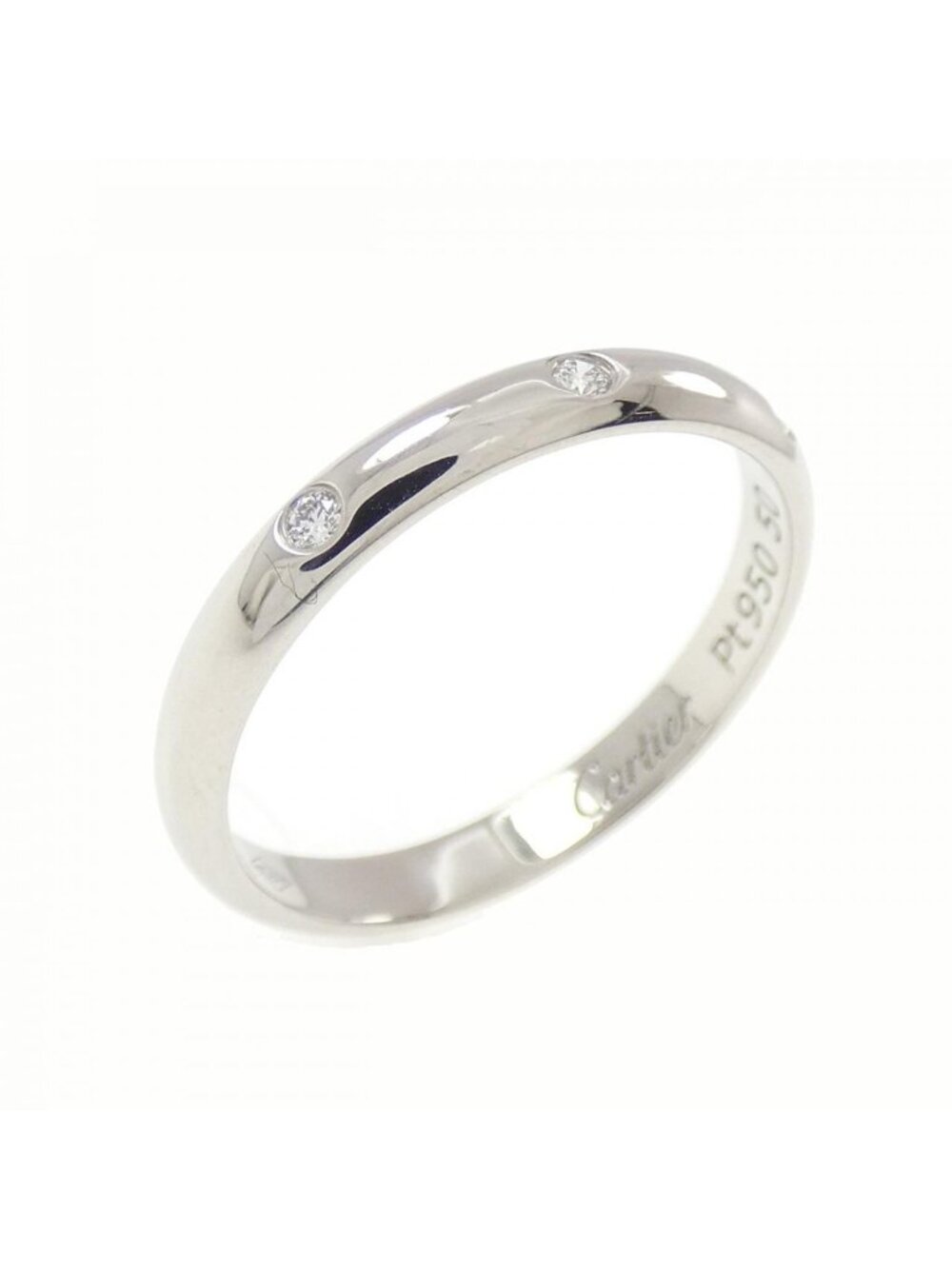 Cartier Wedding Ring Silver